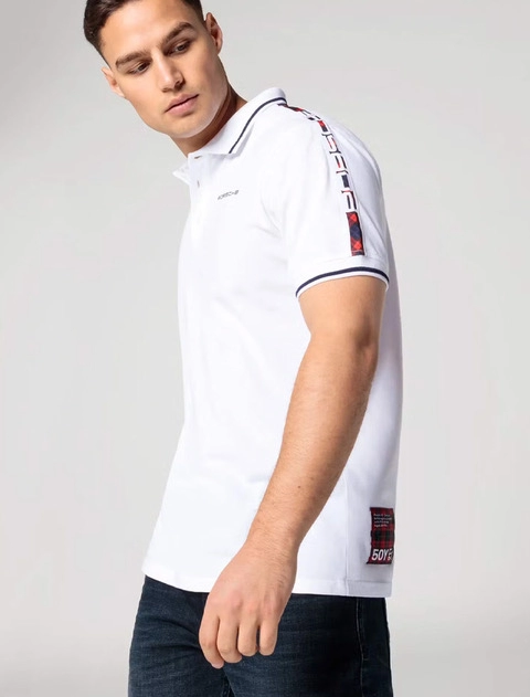 Camiseta blanca 75 aniversario Porsche